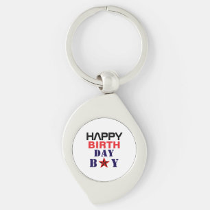 Alles Gute zum Geburtstag Junge Schlüsselanhänger