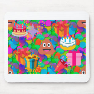 Alles Gute zum Geburtstag Kakaosymbol Mousepad