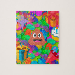 Alles Gute zum Geburtstag Kakaosymbol Puzzle