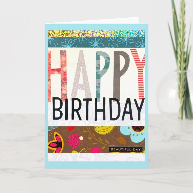 Alles Gute zum Geburtstag! Karte (Vorderseite)