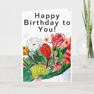 Alles Gute zum Geburtstag! Karte