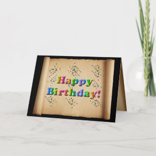 Alles Gute zum Geburtstag! Karte