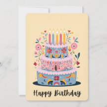 Alles Gute zum Geburtstag Karte