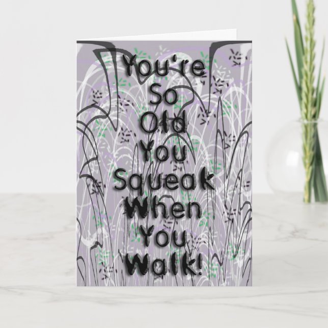 Alles Gute zum Geburtstag! Karte (Vorderseite)