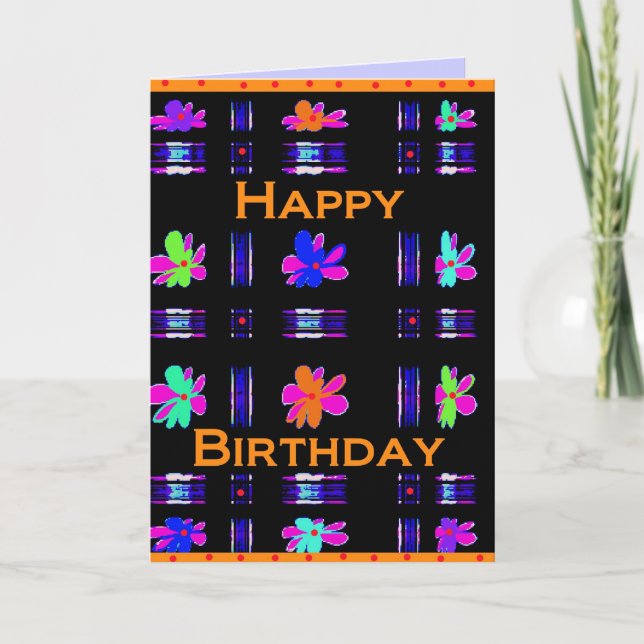 Alles Gute zum Geburtstag! Karte (Vorderseite)