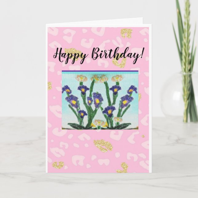 Alles Gute zum Geburtstag! Karte (Vorderseite)