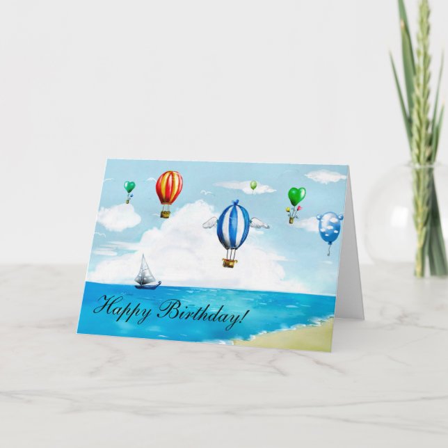 Alles Gute zum Geburtstag! Karte (Vorderseite)