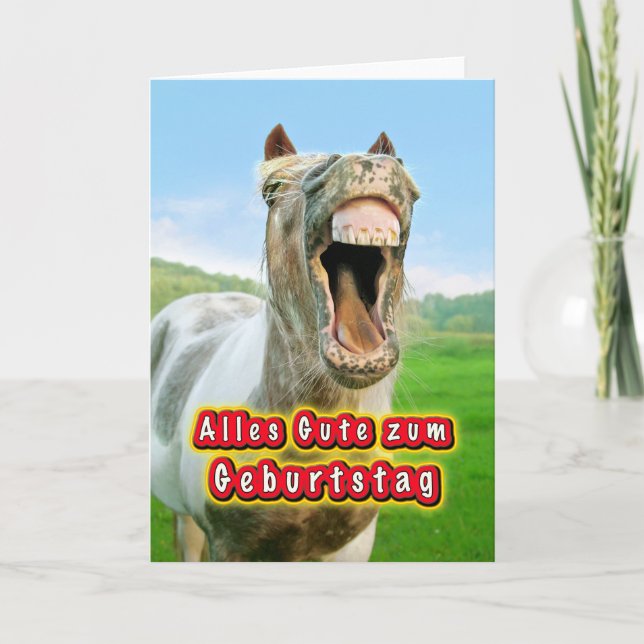 Alles Gute zum Geburtstag Karte (Vorderseite)