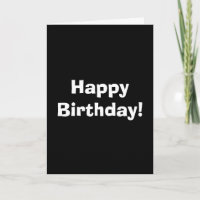 Alles Gute zum Geburtstag!