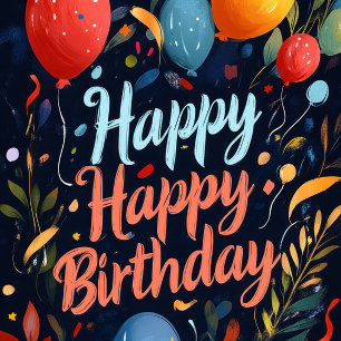Alles Gute zum Geburtstag Karte
