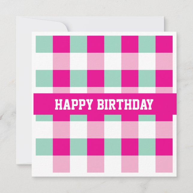 Alles Gute zum Geburtstag Karte (Vorderseite)