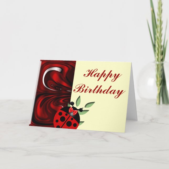 Alles Gute zum Geburtstag Karte (Vorderseite)
