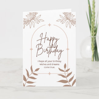 Alles Gute zum Geburtstag Karte