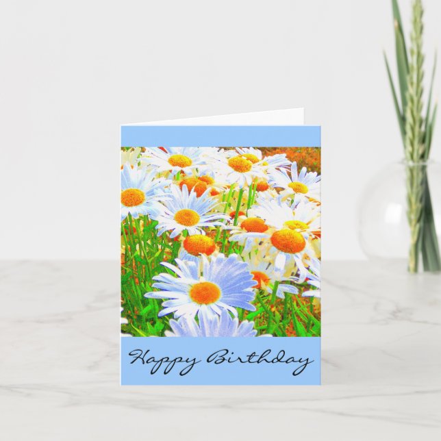 Alles Gute zum Geburtstag Karte (Vorderseite)
