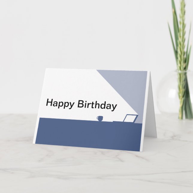 Alles Gute zum Geburtstag Karte (Vorderseite)