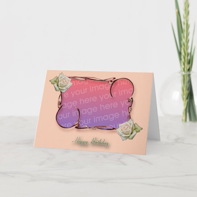 alles Gute zum Geburtstag!!! Karte (Vorderseite)