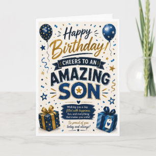 Alles Gute zum Geburtstag Karte für einen fantasti