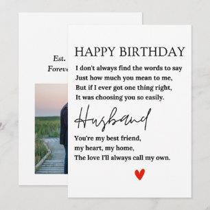 Alles Gute zum Geburtstag Karte für meinen Ehemann
