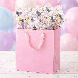 Alles Gute zum Geburtstag Katzen mit Luftballons K Seidenpapier