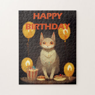 Alles Gute zum Geburtstag! - KatzenParty Puzzle