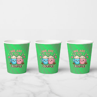 Alles Gute zum Geburtstag Kawaii-Stil für alle Alt Pappbecher