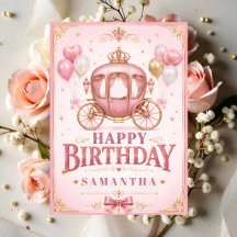 Alles Gute zum Geburtstag, kleine Prinzessinnen-Ku