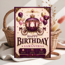 Alles Gute zum Geburtstag, kleine Prinzessinnen-Ku