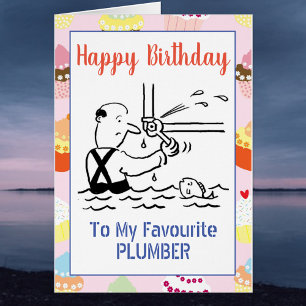 Alles Gute zum Geburtstag Klempner