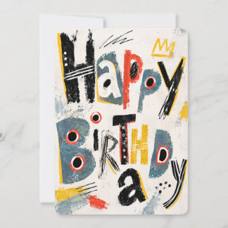 Alles Gute zum Geburtstag Kunstkarte