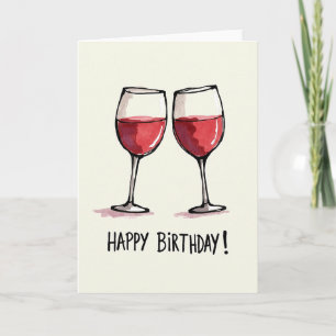 Alles Gute zum Geburtstag Kunstkarte Karte