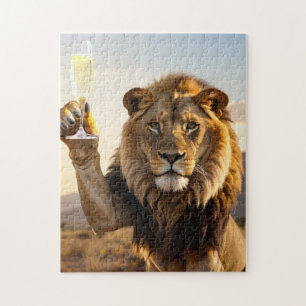 Alles Gute zum Geburtstag Löwe - Herzlichen Glückw Puzzle