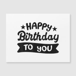 Alles Gute zum Geburtstag Magnetkarte