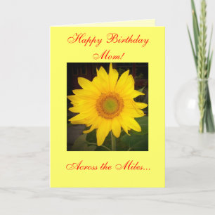 Alles Gute zum Geburtstag! Mama! Auf der gesamten Karte