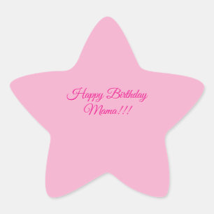 Alles Gute zum Geburtstag Mama Aufkleber Süßer R