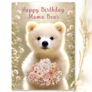 Alles Gute zum Geburtstag Mama Bär Liebt dich sehr Ankündigung