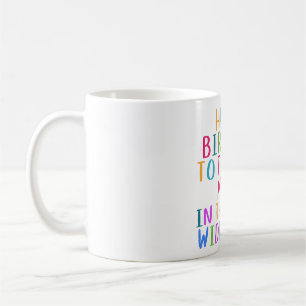 Alles Gute zum Geburtstag Mama Postkarte Kaffeetasse
