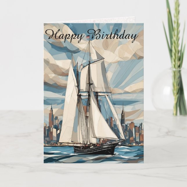 Alles Gute zum Geburtstag (männlich) Karte (Vorderseite)