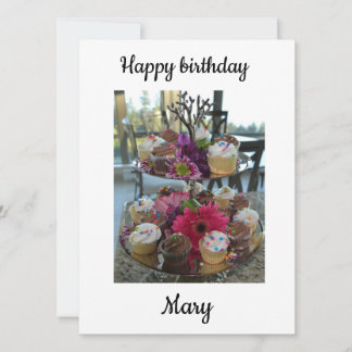 Alles Gute zum Geburtstag Mary Karte