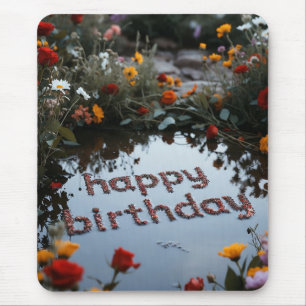 Alles Gute zum Geburtstag Mauspad