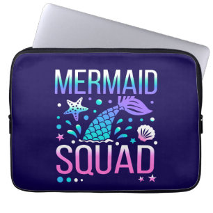 Alles Gute zum Geburtstag Meerjungfrau-Squad Ozean Laptopschutzhülle