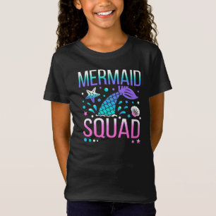 Alles Gute zum Geburtstag Meerjungfrau-Squad Ozean T-Shirt