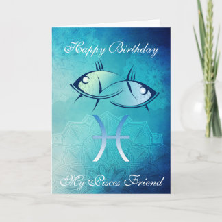 Alles Gute zum Geburtstag meine Fisch-Freund-Karte Karte