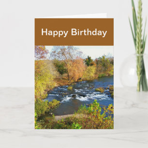 Alles Gute zum Geburtstag Mens Shoal Creek Missour Karte