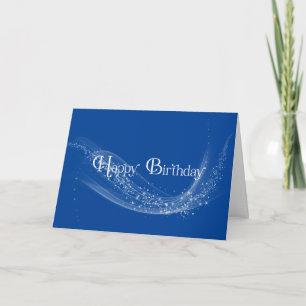 Alles Gute zum Geburtstag mit leichtem Weg Karte