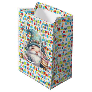 Alles Gute zum Geburtstag Mittlere Geschenktüte