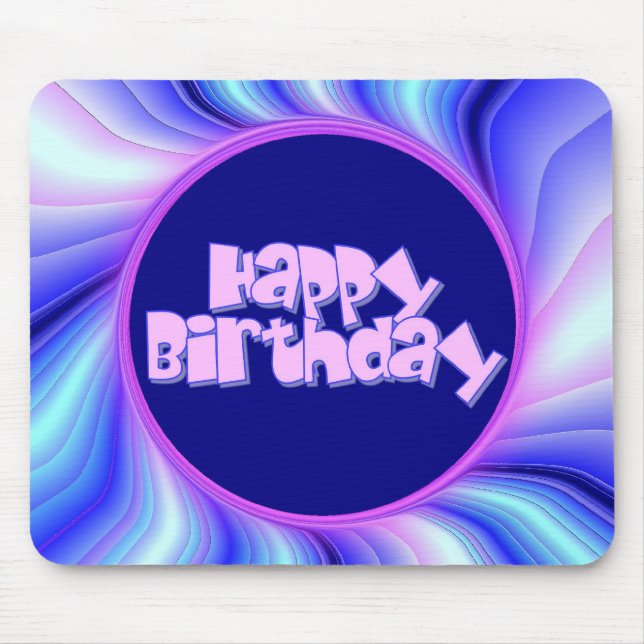 Alles Gute zum Geburtstag Mousepad (Vorne)