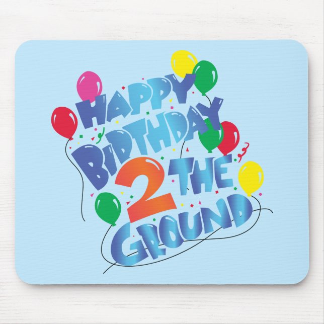 Alles Gute zum Geburtstag Mousepad (Vorne)