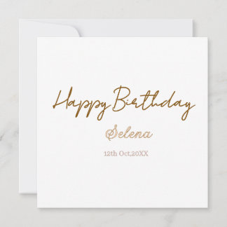 Alles Gute zum Geburtstag Name Datum braun lila pa