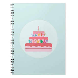 Alles Gute zum Geburtstag Notizbuch Notizblock