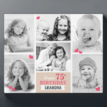 Alles Gute zum Geburtstag Oma Personalisierte Foto Fotoplatte<br><div class="desc">Eine wunderschöne Oma-Personalisierte Foto-Plakette zum Geburtstag ist ein guter Weg,  Oma Ihre Liebe an ihrem Geburtstag zu zeigen.</div>